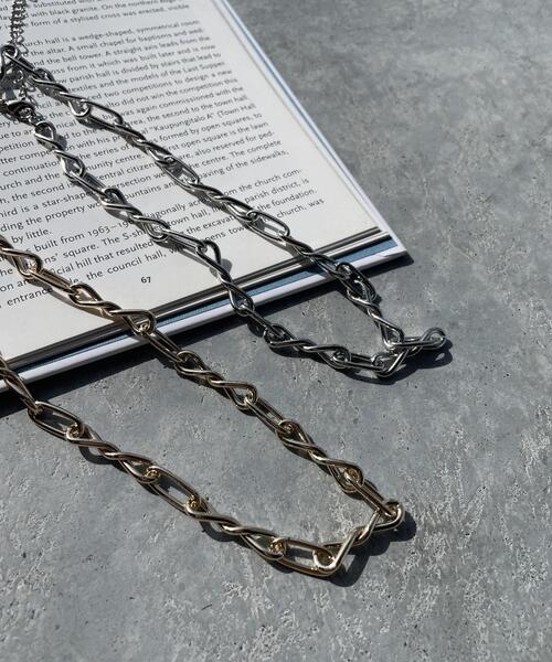 grove（グローブ）の「◆アソートメタルショートネックレス（ネックレス・レディース・ゴールド系/シルバー/ゴールド/シルバー系・00）」の11枚目の写真