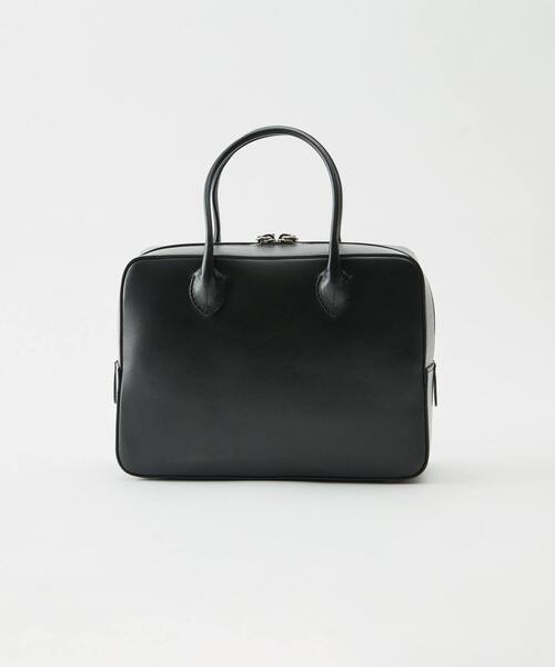 MAISON CANAU(メゾンカナウ)の「【MAISON CANAU/メゾンカナウ】MCLH2BB1 ボックスボストン(M)(ハンドバッグ・レディース・ブラック・FREE)」の4枚目の写真