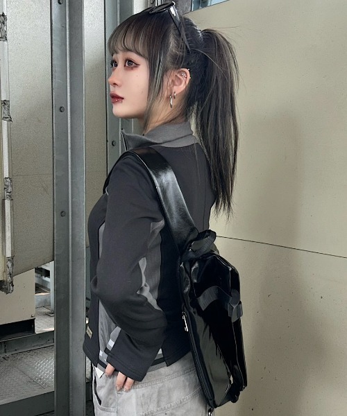 XU（エックスユー）の「韓国ファッション XU エックスユー Ellie sunglasses エリー サングラス Y2K 楕円サングラス クリアレンズ 韓国 ストリート（サングラス・メンズ・ブルー/ブラック/アイボリー/ライム/ホワイト・ONE SIZE）」の22枚目の写真