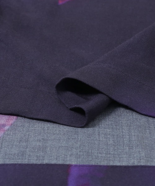 URBAN RESEARCH（アーバンリサーチ）の「URBAN RESEARCH iD　アブストラクトプリントオープンカラーシャツ（シャツ/ブラウス・メンズ・ブラック/ネイビー・MEDIUM/LARGE）」の17枚目の写真