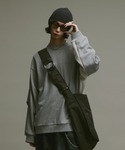 soerte | Oversize inside out crew neck sweat/オーバーサイズ切り替えクルーネックスウェット(運動衫)