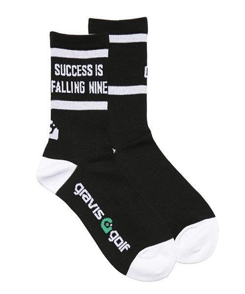 GRAVIS(グラヴィス)の「gravis/グラビス Get up Socks ロゴ ソックス(ソックス/靴下・メンズ・ホワイト/ブラック・25-27CM)」の9枚目の写真
