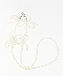 Heather | 【キャセリーニ】リボンスマホストラップ　963118(スマホグッズ)