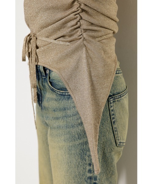 即日発送 LAGUA GEM STUDS KNIT ベアトップ LAGUA GEM（ラグアジェム