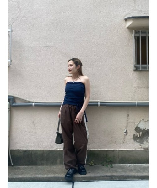 LAGUA GEM（ラグアジェム）の「GLITTER ベアトップニット（チューブ