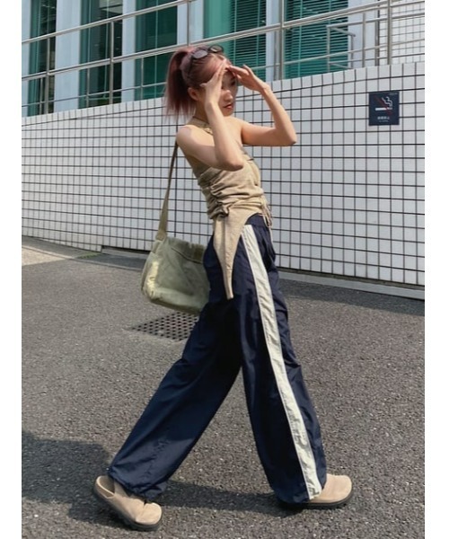 ラポドゥジェム⁄ベアトップス LAGUA GEM | SHIRRING MANYWAY ベアトップ (ベアトップ ) |SHEL