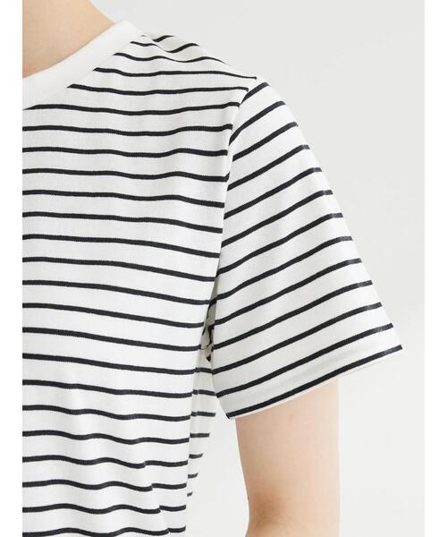 RAY CASSIN FAVORI(レイカズンフェバリ)の「・RAY CASSIN フラワーサガラ刺繍Tシャツ(Tシャツ/カットソー・レディース・その他7/チャコールグレー/オフホワイト・FREE)」の19枚目の写真