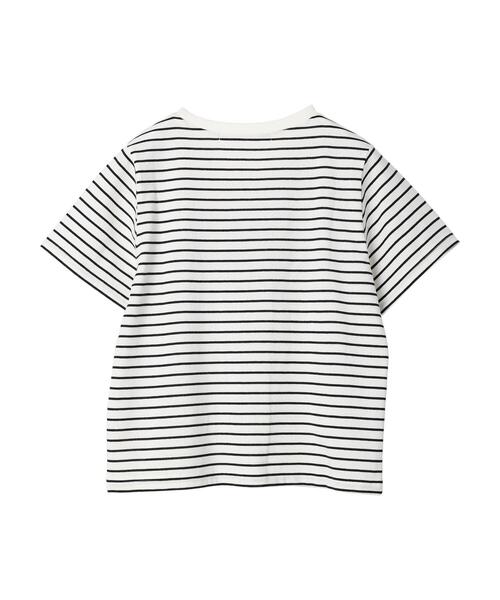 RAY CASSIN FAVORI(レイカズンフェバリ)の「・RAY CASSIN フラワーサガラ刺繍Tシャツ(Tシャツ/カットソー・レディース・その他7/チャコールグレー/オフホワイト・FREE)」の13枚目の写真
