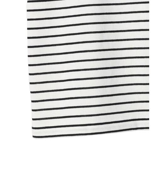 RAY CASSIN FAVORI(レイカズンフェバリ)の「・RAY CASSIN フラワーサガラ刺繍Tシャツ(Tシャツ/カットソー・レディース・その他7/チャコールグレー/オフホワイト・FREE)」の10枚目の写真