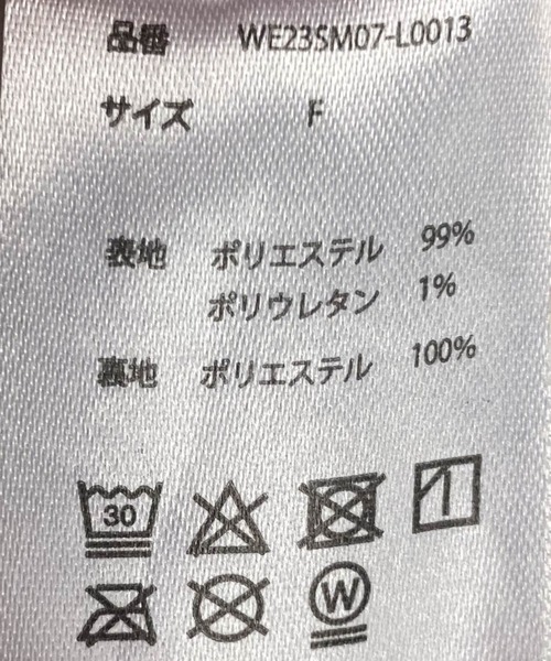 WEGO（ウィゴー）の「WEGO/サイドカットバルーンキャミワンピース（ワンピース・レディース・ブラック/オレンジ系その他・FREE）」の9枚目の写真