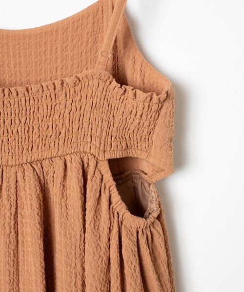 WEGO（ウィゴー）の「WEGO/サイドカットバルーンキャミワンピース（ワンピース・レディース・ブラック/オレンジ系その他・FREE）」の12枚目の写真