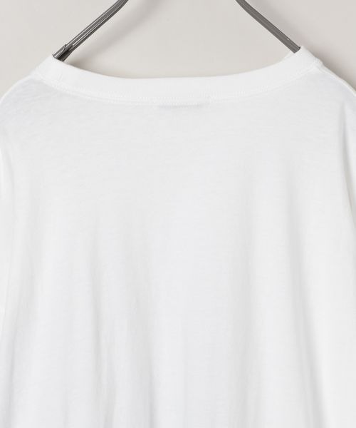 JEANASIS（ジーナシス）の「モノグラフィックプリントロンTEE/978321（Tシャツ/カットソー・レディース・ホワイト系その他/ブラック系その他・FREE）」の14枚目の写真