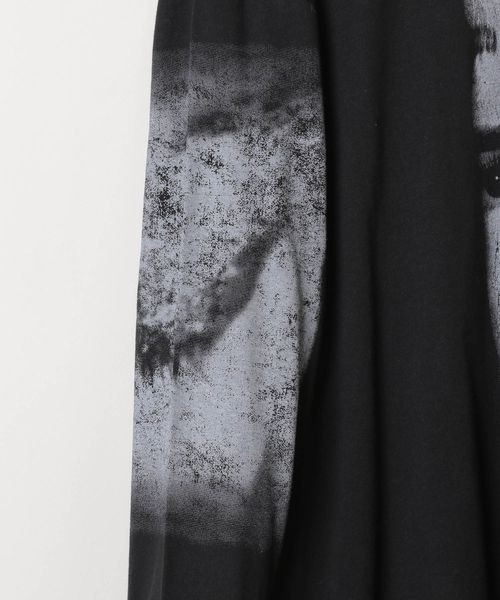 JEANASIS（ジーナシス）の「モノグラフィックプリントロンTEE/978321（Tシャツ/カットソー・レディース・ホワイト系その他/ブラック系その他・FREE）」の8枚目の写真