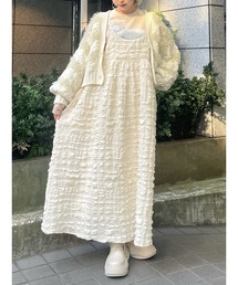 merry jenny | フクレcheckキャミワンピース(ワンピース)