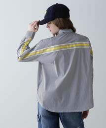 AVIREX | 《WEB&DEPOT限定》LINE LONG SLEEVE SHIRT / ライン ロングスリーブ シャツ / AVIREX / アヴィレックス(シャツ/ブラウス)