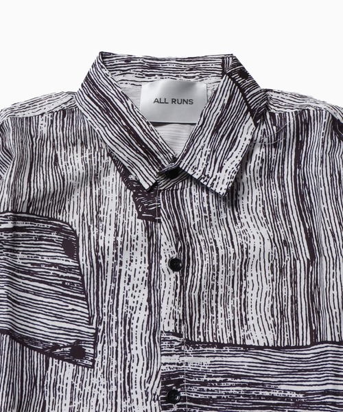 ROOPTOKYO（ループトウキョウ）の「総柄パターンシャツ ヴィンテージ風（シャツ/ブラウス・メンズ・グレー・M/L/XL）」の10枚目の写真