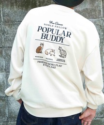 NO NEED（ノーニード）の「アニマルバック刺繍 スウェットトレーナー（スウェット）」