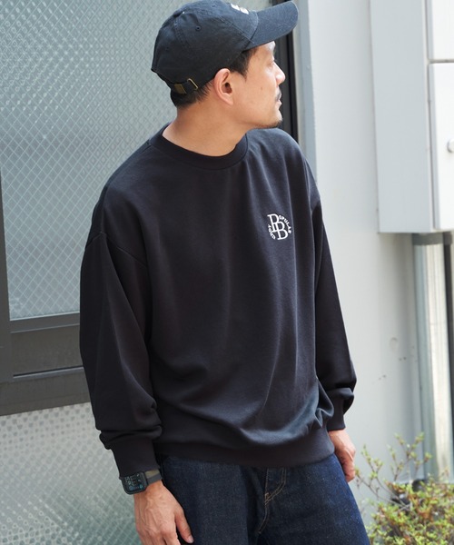 NO NEED（ノーニード）の「アニマルバック刺繍 スウェットトレーナー（スウェット・メンズ・チャコールグレー/イエロー系その他/ライトグレー/ブラウン・M/L）」の7枚目の写真