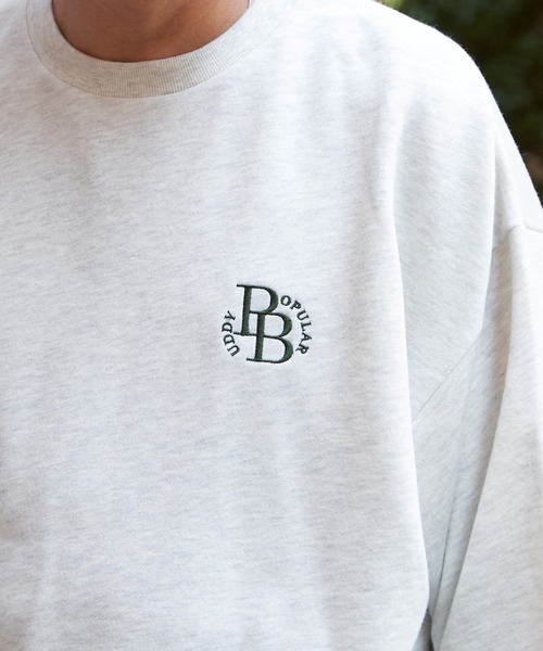 NO NEED（ノーニード）の「アニマルバック刺繍 スウェットトレーナー（スウェット・メンズ・チャコールグレー/イエロー系その他/ライトグレー/ブラウン・M/L）」の17枚目の写真