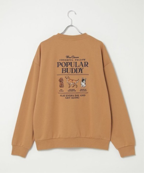 セール】アニマルバック刺繍 スウェットトレーナー（スウェット）｜NO