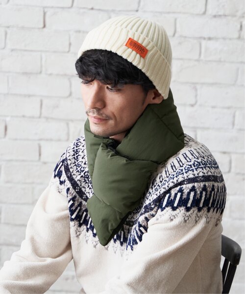 UNIVERSAL OVERALL（ユニバーサルオーバーオール）の「UNIVERSAL OVERALL ニットワッチ（ニットキャップ/ビーニー・メンズ・ブラック/ブルー/オフホワイト/グレー/グリーン・FREE）」の7枚目の写真