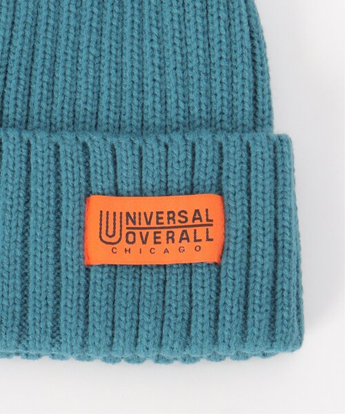 UNIVERSAL OVERALL（ユニバーサルオーバーオール）の「UNIVERSAL OVERALL ニットワッチ（ニットキャップ/ビーニー・メンズ・ブラック/ブルー/オフホワイト/グレー/グリーン・FREE）」の13枚目の写真