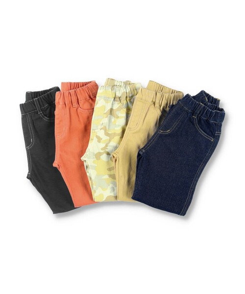 BRANSHES（ブランシェス）の「【デイリー】ストレートロングパンツ（その他パンツ・キッズ・ベージュ/ネイビー/オレンジ/ライトベージュ/ブラック・100/90/110/150/130/120/140）」の13枚目の写真