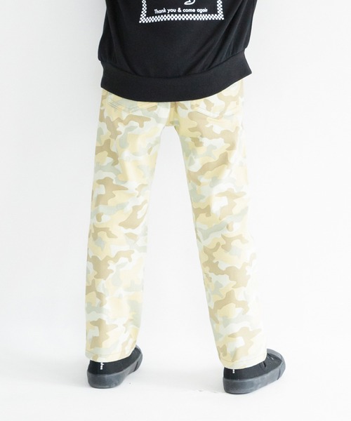 BRANSHES（ブランシェス）の「【デイリー】ストレートロングパンツ（その他パンツ・キッズ・ベージュ/ネイビー/オレンジ/ライトベージュ/ブラック・100/90/110/150/130/120/140）」の3枚目の写真