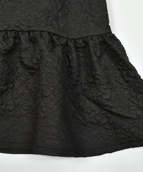 SLAP SLIP（スラップスリップ）の「エンボスティアードドッキングワンピース(80~130cm)（ワンピース・キッズ・ブラック/オフホワイト・90cm/100cm/110cm/130cm/120cm/80ｃｍ）」の21枚目の写真