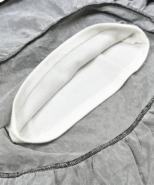 SLAP SLIP（スラップスリップ）の「エンボスティアードドッキングワンピース(80~130cm)（ワンピース・キッズ・ブラック/オフホワイト・90cm/100cm/110cm/130cm/120cm/80ｃｍ）」の22枚目の写真