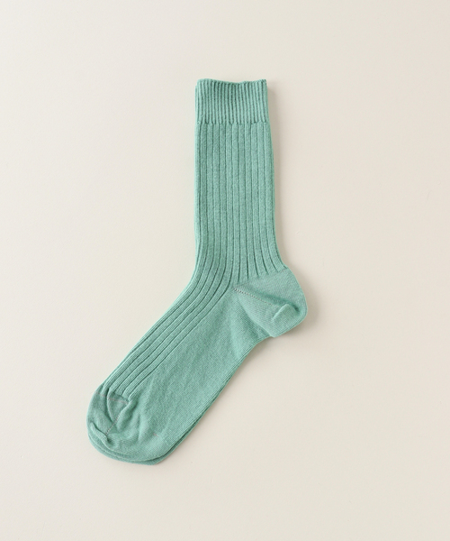 セール】【BASERANGE/ベースレンジ】RIB OVERANKLE SOCKS