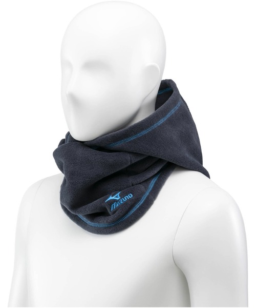 MIZUNO（ミズノ　）の「ブレスサーモフードマルチウォーマー（その他アンダーウェア/インナー・メンズ・ブラック/グレー/ネイビー・F）」の8枚目の写真