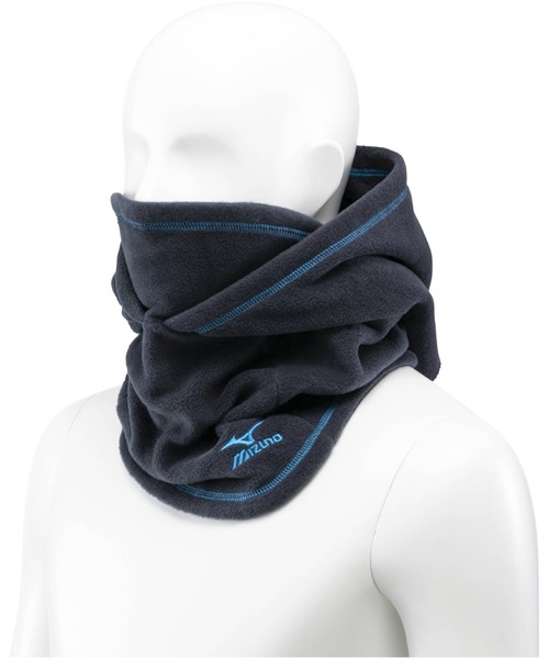 MIZUNO（ミズノ　）の「ブレスサーモフードマルチウォーマー（その他アンダーウェア/インナー・メンズ・ブラック/グレー/ネイビー・F）」の7枚目の写真