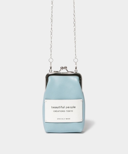 beautiful people(ビューティフルピープル)の「beautiful people mini clasp pouch 7335511960(ポーチ・レディース・オフホワイト/ブラック/グリーン/ピンク/カーキ/ブラウン/グレー/ブルー・FREE)」の7枚目の写真