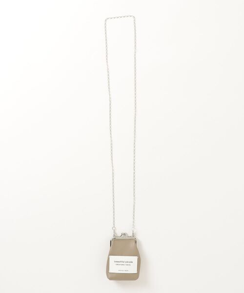 beautiful people(ビューティフルピープル)の「beautiful people mini clasp pouch 7335511960(ポーチ・レディース・オフホワイト/ブラック/グリーン/ピンク/カーキ/ブラウン/グレー/ブルー・FREE)」の22枚目の写真