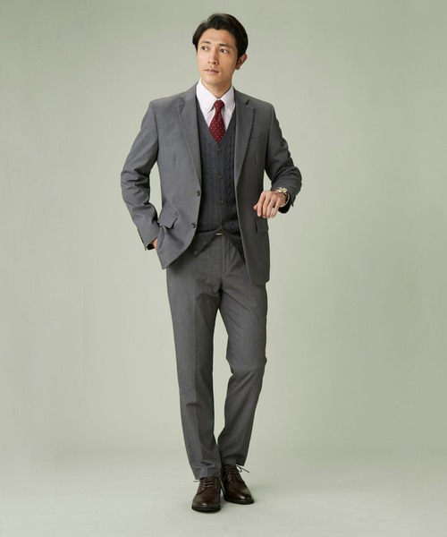 TOKYO SHIRTS（トウキョウシャツ）の「超形態安定ノーアイロン クレリックボタンダウン 長袖ビジネスワイシャツ（ビジネスシャツ・メンズ・ピンク・首回り39cm-裄丈80cm/首回り39cm-裄丈84cm/首回り41cm-裄丈86cm/首回り42cm-裄丈82cm/首回り42cm-裄丈86cm/首回り41cm-裄丈82cm/首回り43cm-裄丈86cm/首回り37cm-裄丈80cm/首回り43cm-裄丈82cm/首回り37cm-裄丈84cm）」の9枚目の写真