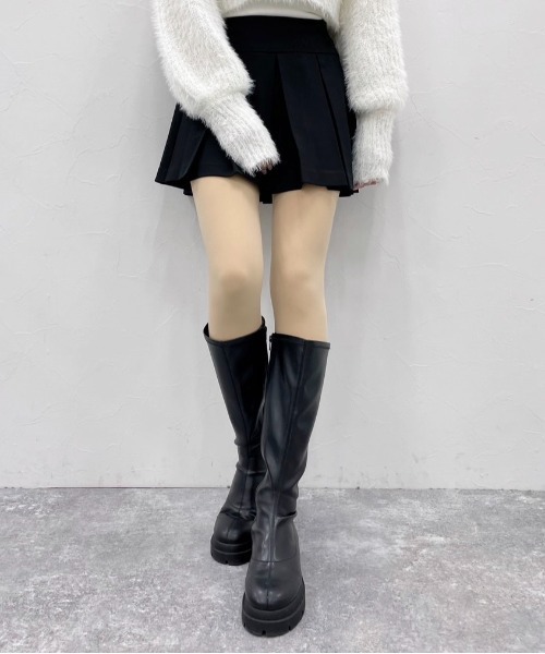 Heather(ヘザー)の「HAKUTORIKO 1200デニール 969859(タイツ/ストッキング・レディース・ブラック/ベージュ・FREE)」の2枚目の写真