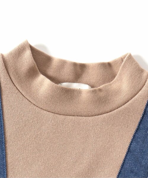 Seraph（セラフ）の「【裏起毛】ジャンスカドッキングワンピース（ワンピース・キッズ・ラベンダー/インディゴブルー/チャコール・95/120/110/130/80/100/90/140）」の6枚目の写真