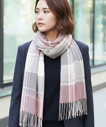 roshell（ロシェル）の「大判ストール チェックマフラー（マフラー）」