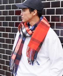 roshell（ロシェル）の「大判ストール チェックマフラー（マフラー）」