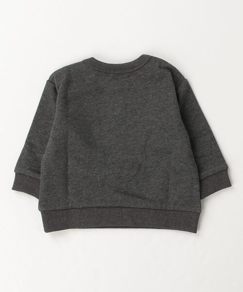 sense of wonder（センスオブワンダー）の「リバティファブリック恐竜トレーナー（スウェット・キッズ・ダークグリーン/チャコール・90cm/100cm/120cm/130cm/80ｃｍ/110cm）」の3枚目の写真