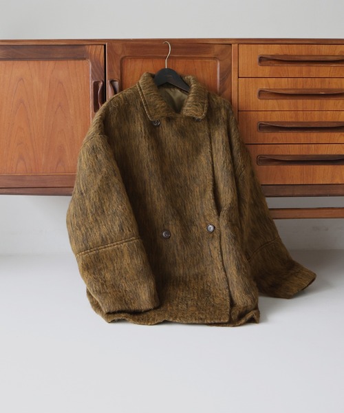 シャギーミドルコート（ピーコート）｜hellam（へラム）のファッション