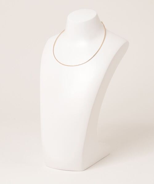 mystic（ミスティック）の「[Eau] shiny necklace（ネックレス・レディース・シルバー/ゴールド・ONE SIZE）」の6枚目の写真