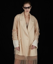 PRANK PROJECT | チュールレイヤードオーバージャケット / Tulle Layered Over Jacket(テーラードジャケット)