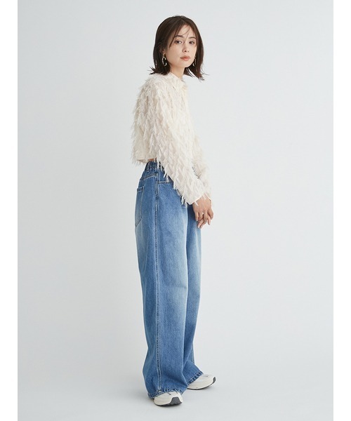 emmi（エミ）の「【emmi atelier】イージールーズデニムパンツ