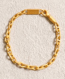 GILD（ギルド）の「GILD ギルド / Morphing wide chain bracelet モーフィングワイド チェーンシルバー925ブレスレット / G201-BR04 (SHORT)（ブレスレット）」
