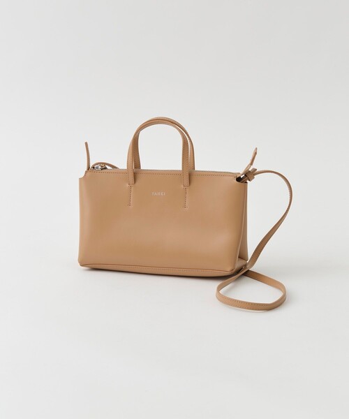 YAHKI(ヤーキ)の「【YAHKI/ヤーキ】YH-618/レクタングルショルダーバッグ(ショルダーバッグ・レディース・ブラック/ライトピンク/ベージュ・FREE)」の3枚目の写真
