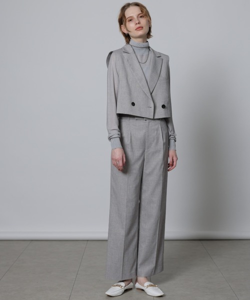CADUNE（カデュネ）の「梳毛調ジレ（その他アウター）」 - WEAR