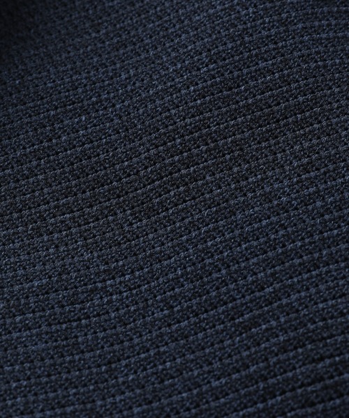 MEN'S BIGI（メンズビギ）の「メッシュツイルニットジャケット（テーラードジャケット・メンズ・ベージュ/ブルー/ボルドー・01/02/03）」の8枚目の写真