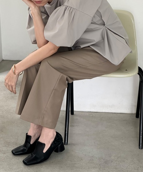 select MOCA（セレクトモカ）の「【ZOZO限定】バックシャーリングヒールパンプス（パンプス・レディース・アイボリー/ブラック・LARGE/MEDIUM/SMALL）」の18枚目の写真